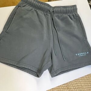 YoungLA Beige Fleece Joggers